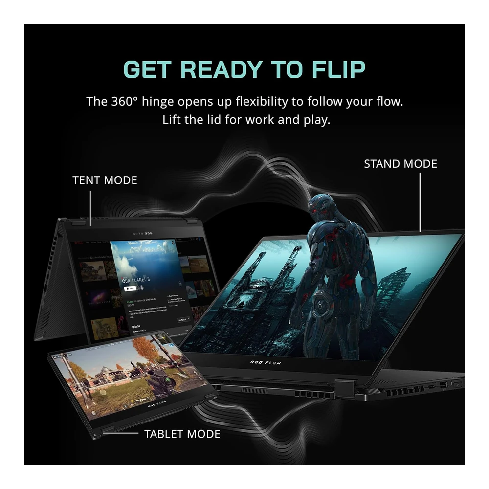 b0c9wmxh48_3.webp LAPTOP GAMING ROG FLOW 13 4'' AMD RYZEN 7 6800HS 16GB LPDDR5 1TB SSD NVIDIA GEFORCE RTX 3050 ASUS