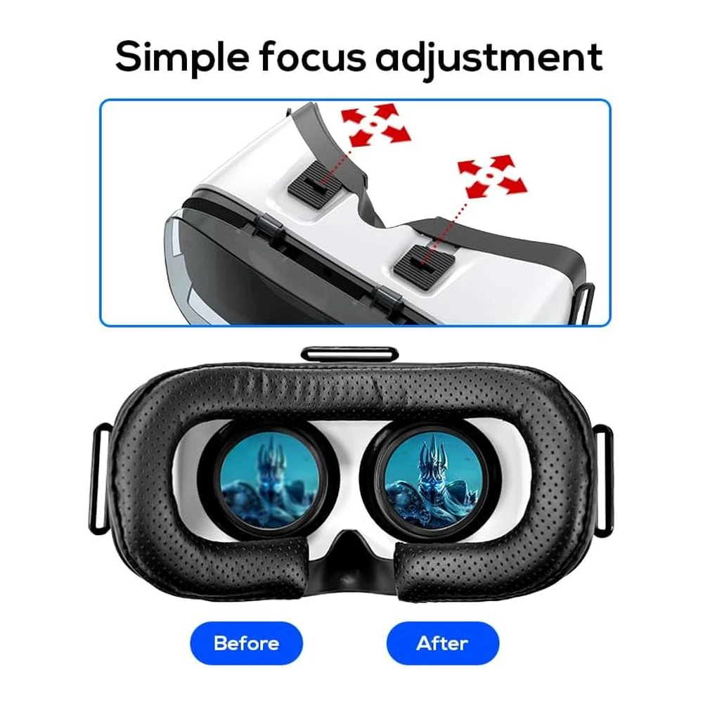 GAFAS VR 360° PANORÁMICO PARA SMARTPHONES VR HEADSET
