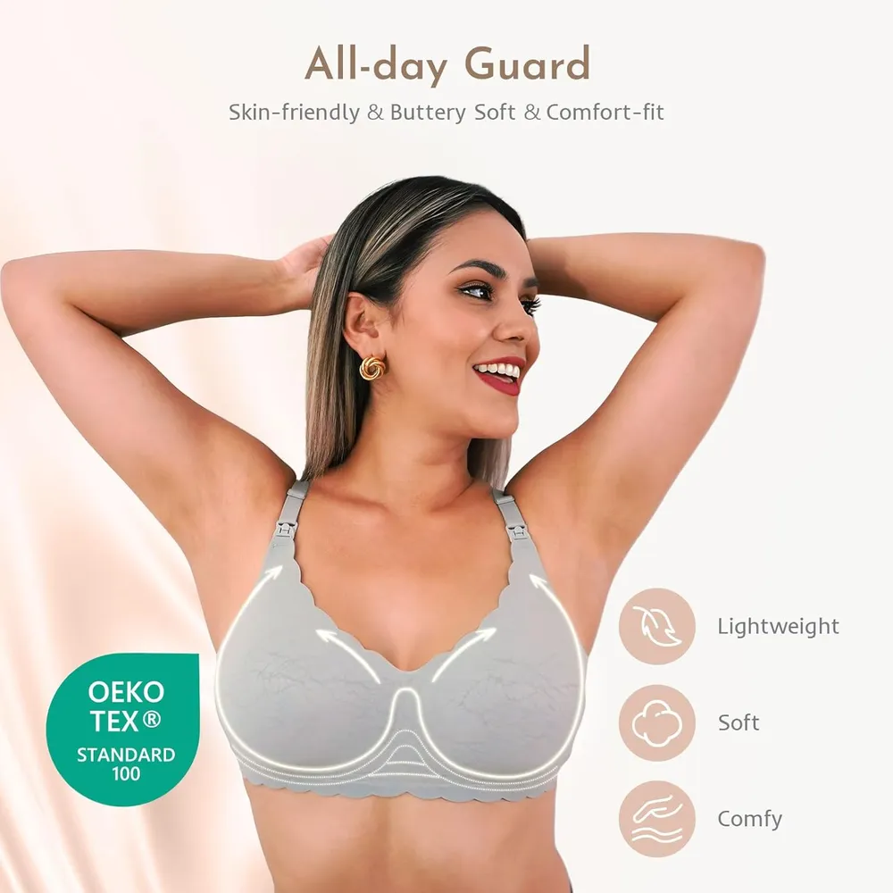 MomWills | Brasier de Lactancia con Forma Natural
