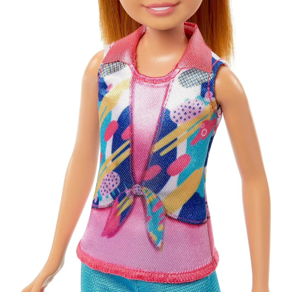 BARBIE Y STACIE SET MUÑECAS CON 2 PERROS Y ACCESORIOS VERANO