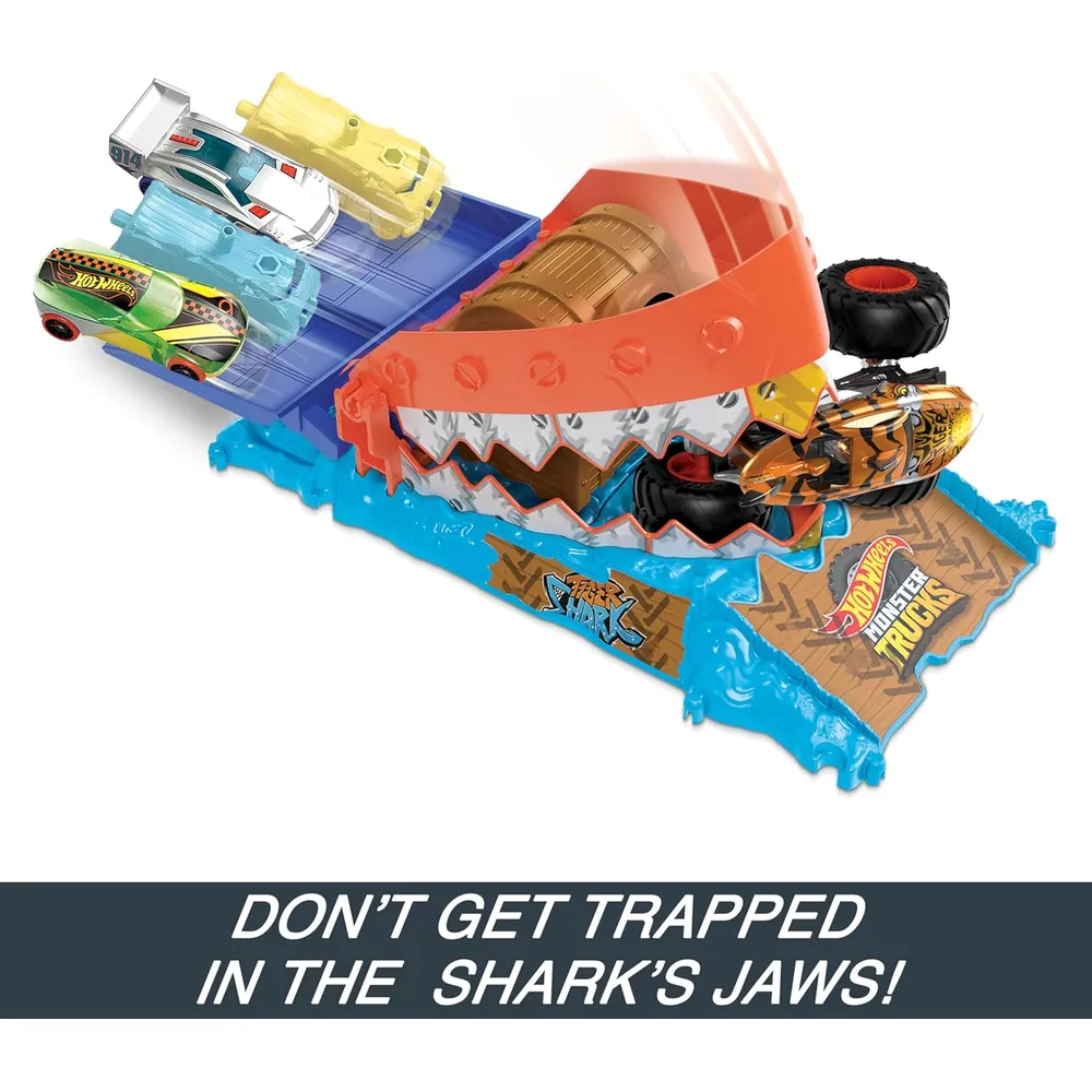 HOT WHEELS PISTA COMPLETA SERIE MONSTER TRUCKS