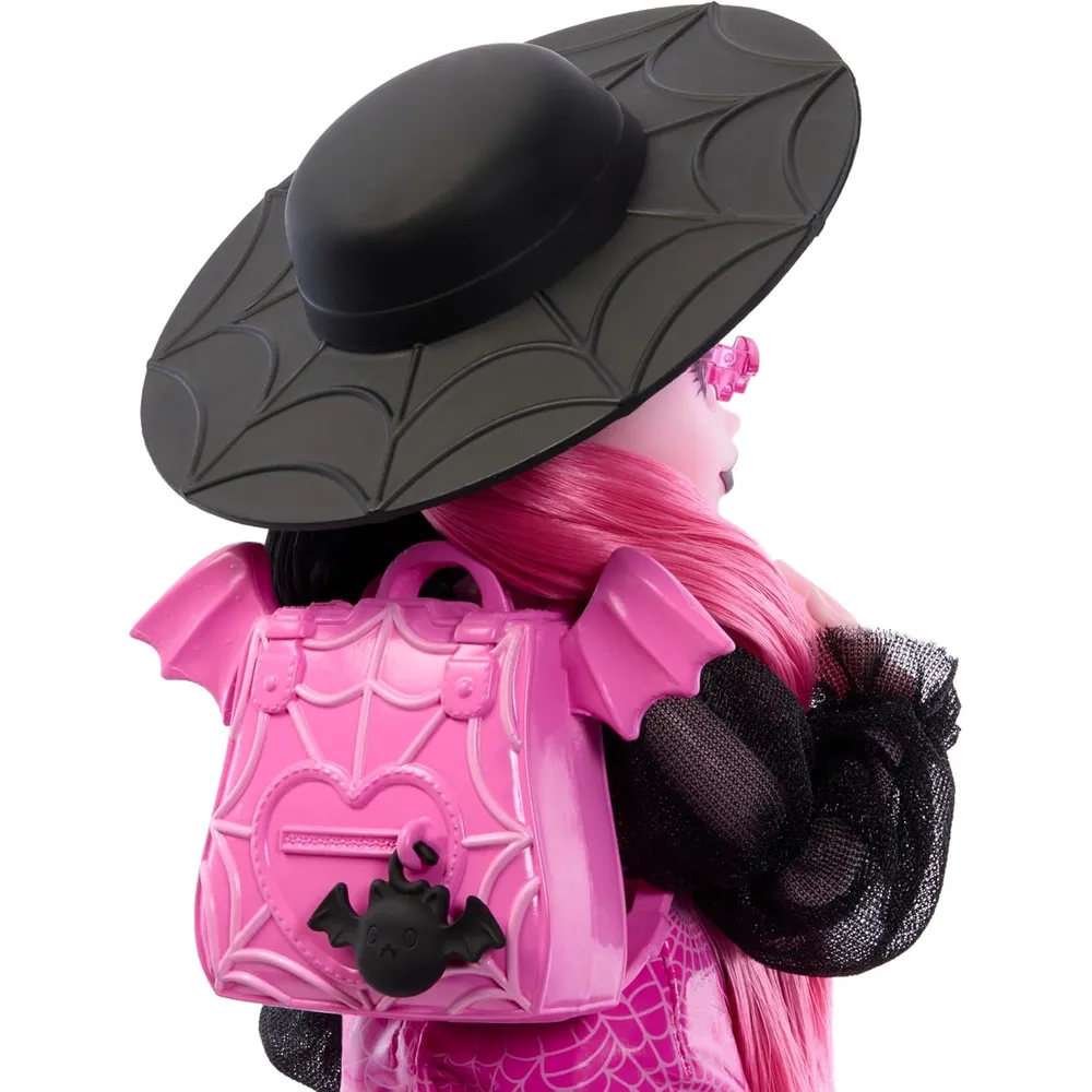 MUÑECA MONSTER HIGH DRACULAURA 11"/28 CM CON ACCESORIOS