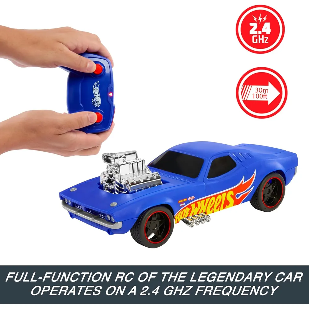 HOT WHEELS AUTO A CONTROL REMOTO RODGER DODGER 50 ANIVERSARIO