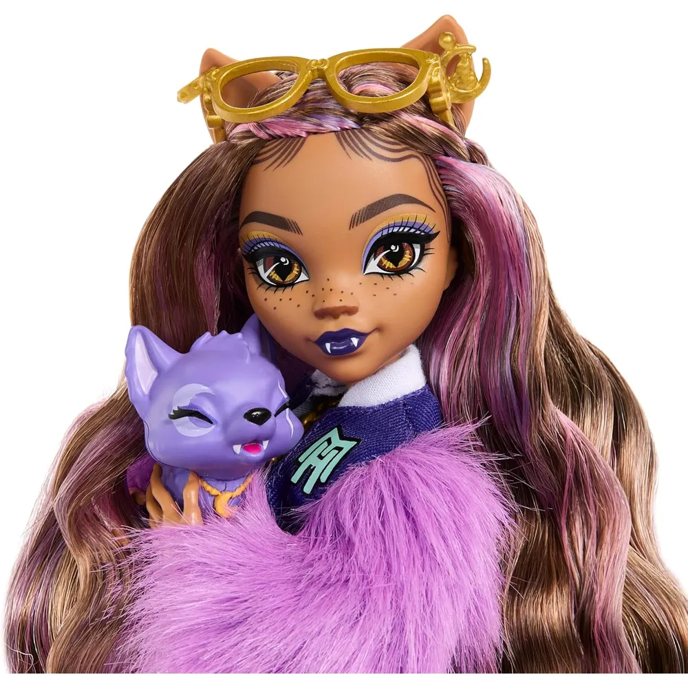 MUÑECA MONSTER HIGH CLAWDEEN WOLF 11" / 28 CM CON ACCESORIOS