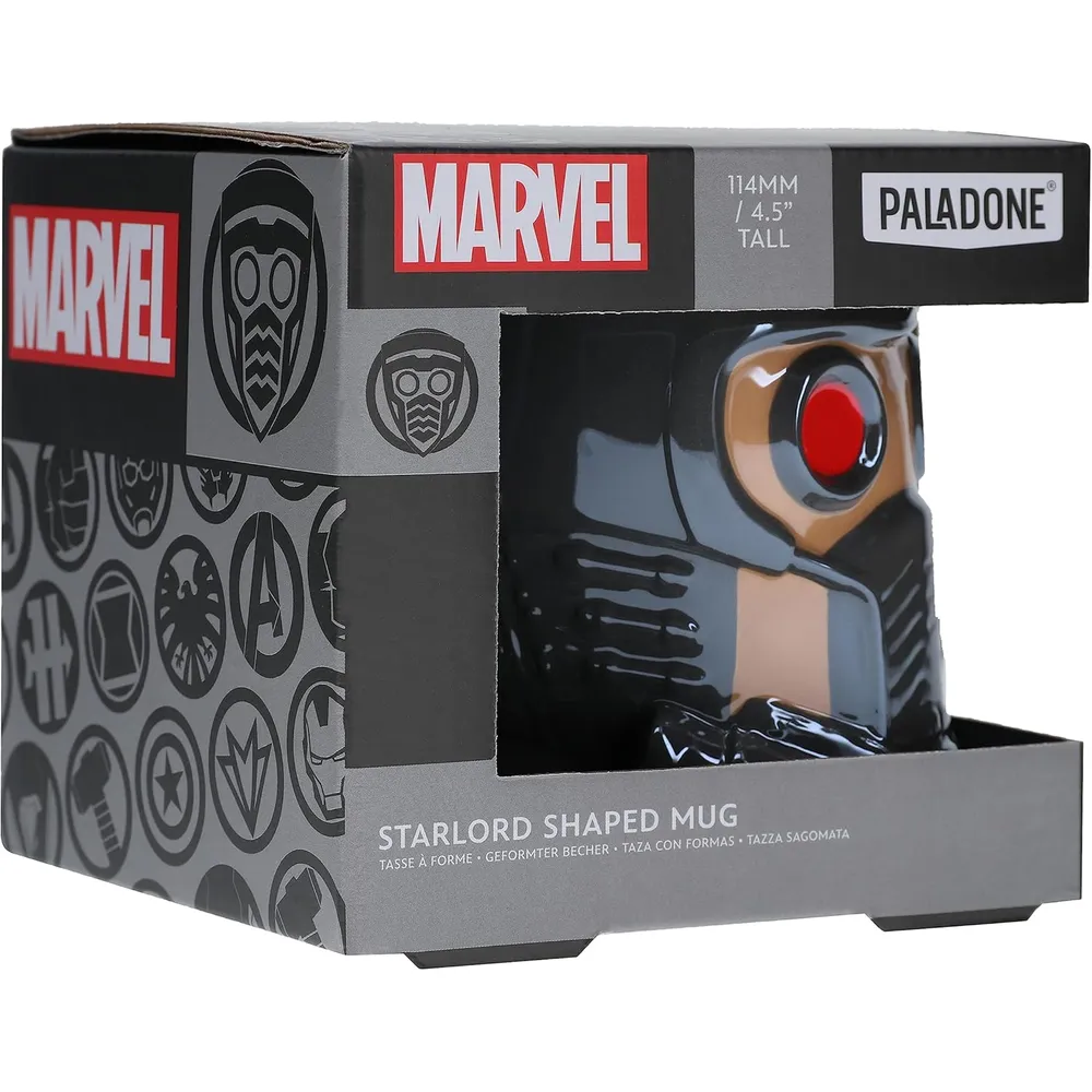 Paladone Marvel Starlord taza 3D 18 oz / 532 ml coleccionable