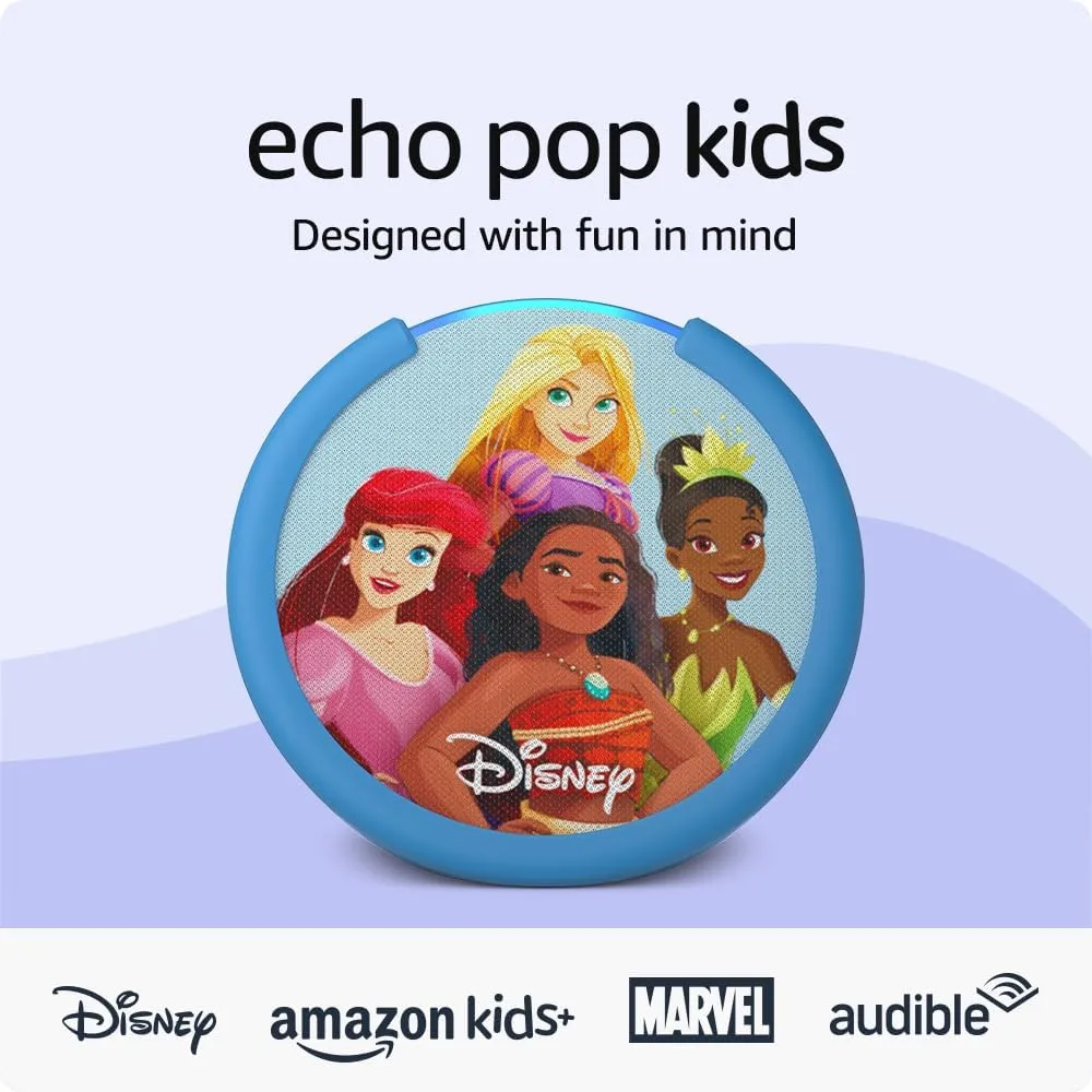 PARLANTE INTELIGENTE AMAZON ECHO POP KIDS | DISNEY