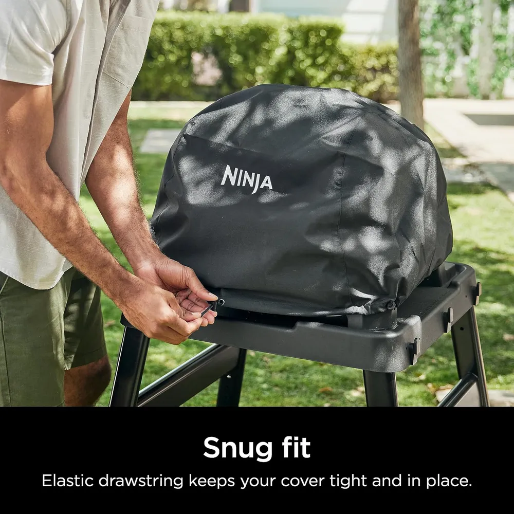 NINJA FUNDA WOODFIRE XSKCOVERXL PREMIUM 33X61 CM | NEGRO