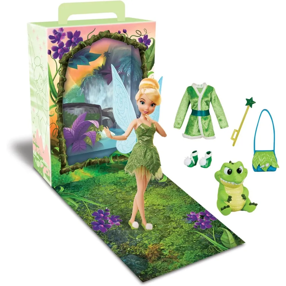 DISNEY Tinker Bell muñeca princesa 11"/28 cm con accesorios