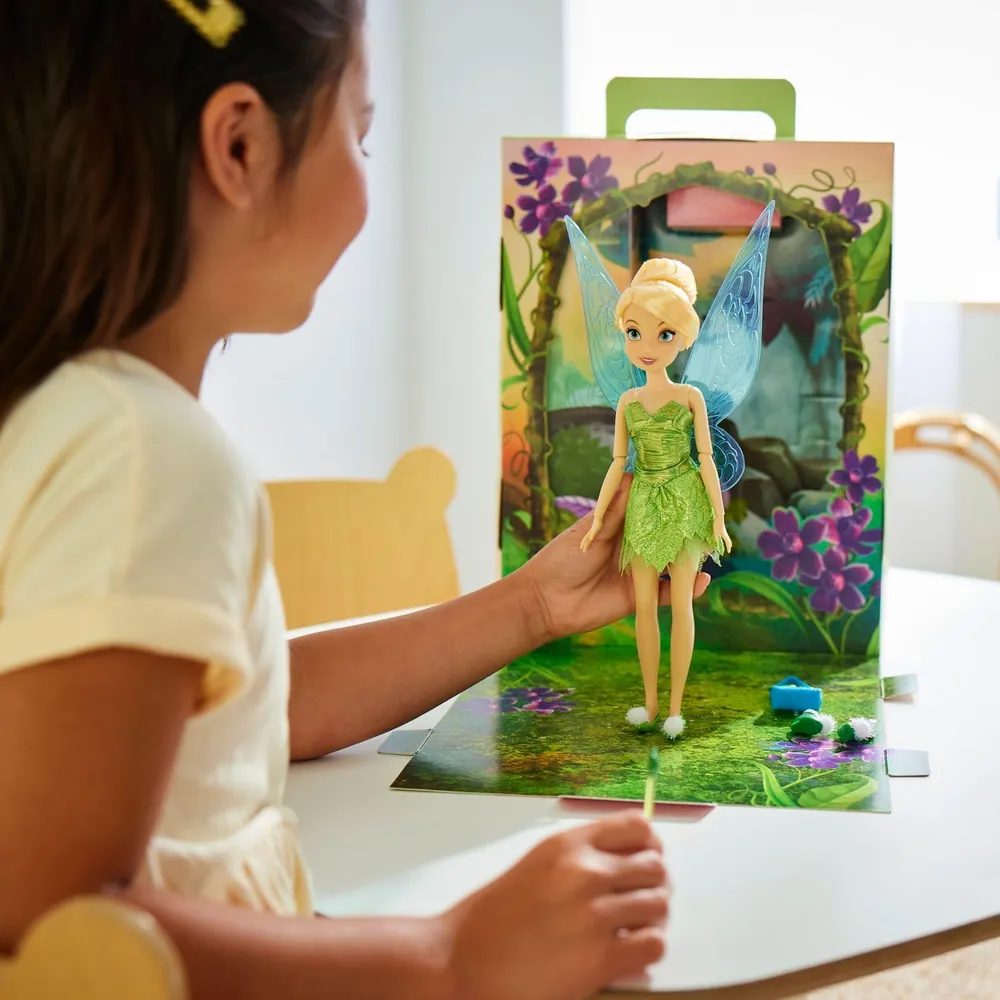 DISNEY Tinker Bell muñeca princesa 11"/28 cm con accesorios