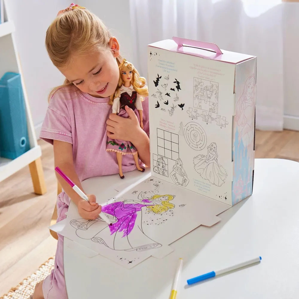 DISNEY Aurora muñeca princesa 11"/28 cm con accesorios