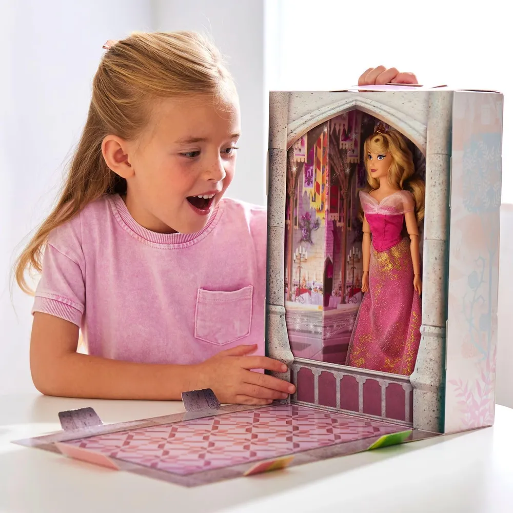 DISNEY Aurora muñeca princesa 11"/28 cm con accesorios