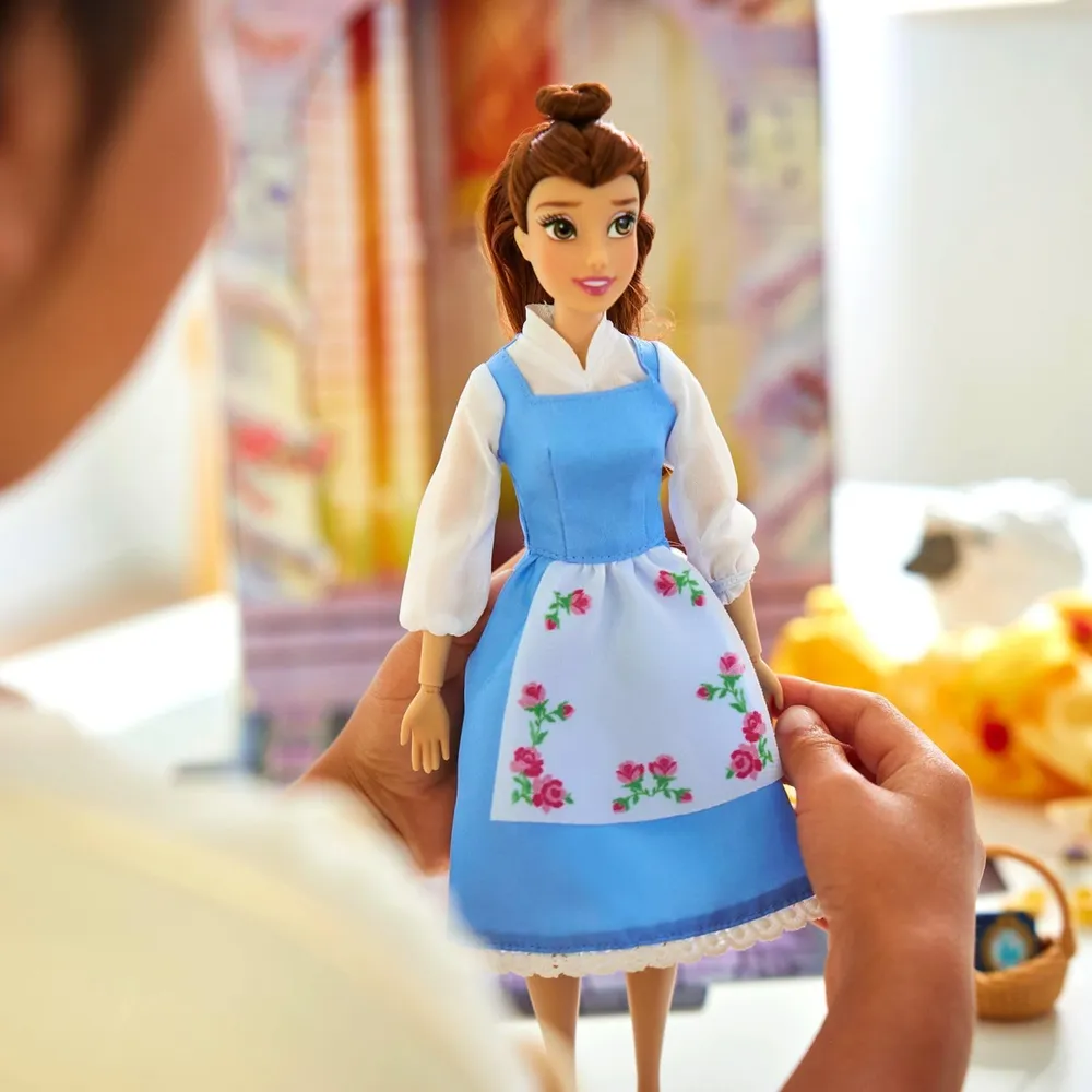 DISNEY Bella muñeca princesa 11"/28 cm con accesorios