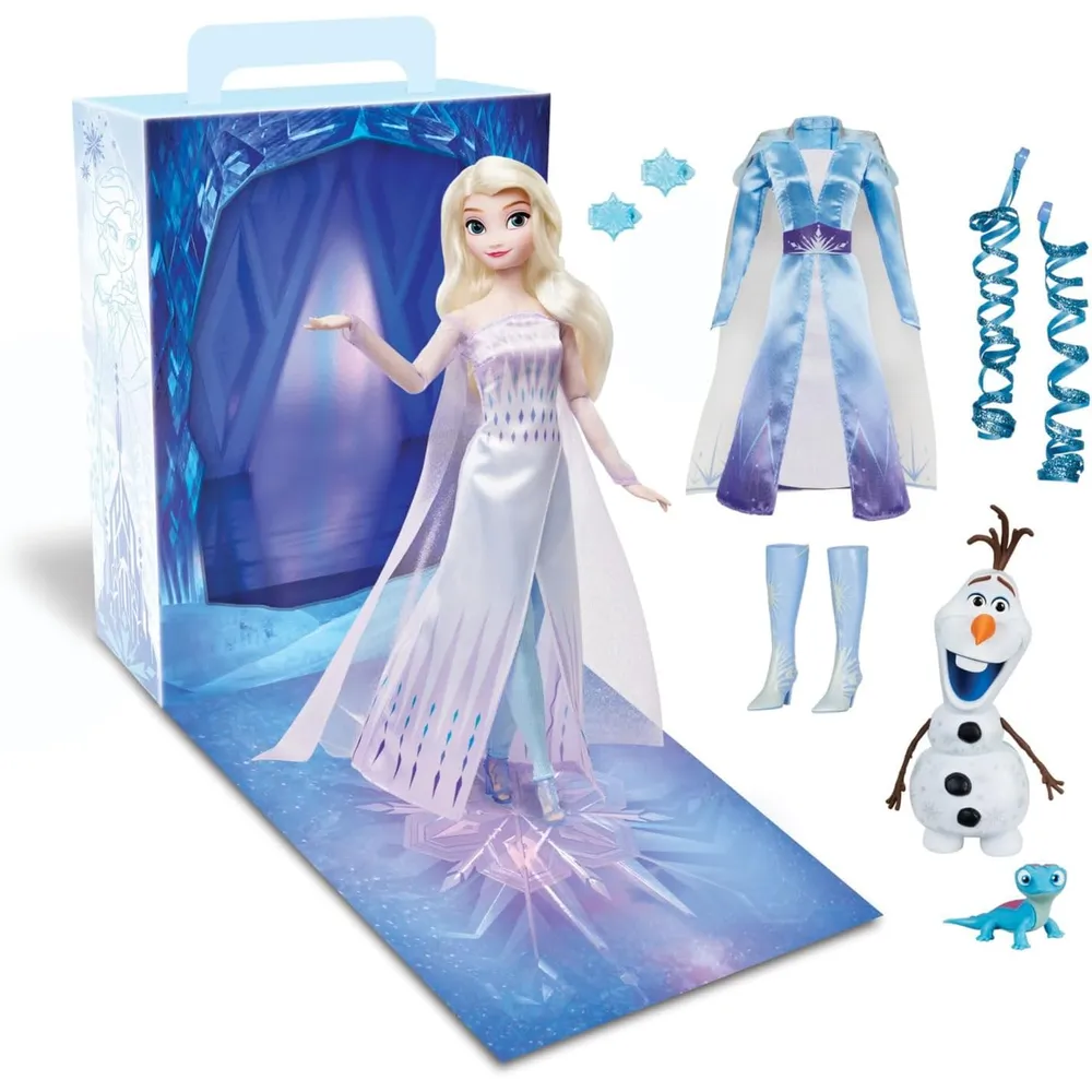 DISNEY Elsa muñeca princesa 11"/28 cm con accesorios