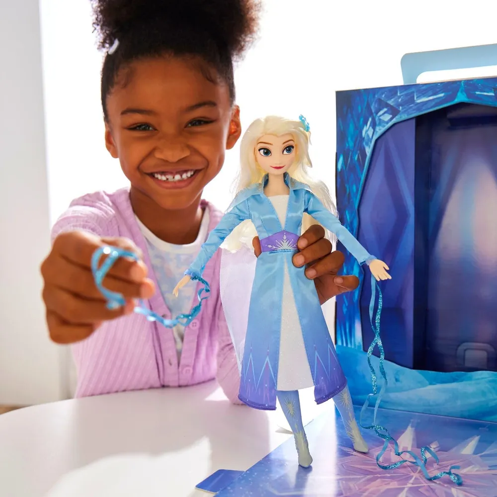 DISNEY Elsa muñeca princesa 11"/28 cm con accesorios