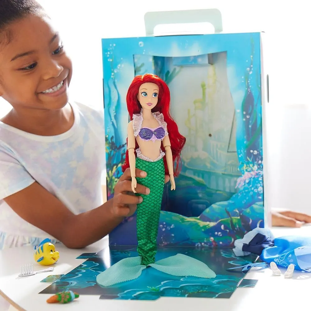 b0cbct1z56_1_webp.webp MUÑECA ARIEL PRINCESA DE DISNEY 11" / 28 CM CON ACCESORIOS