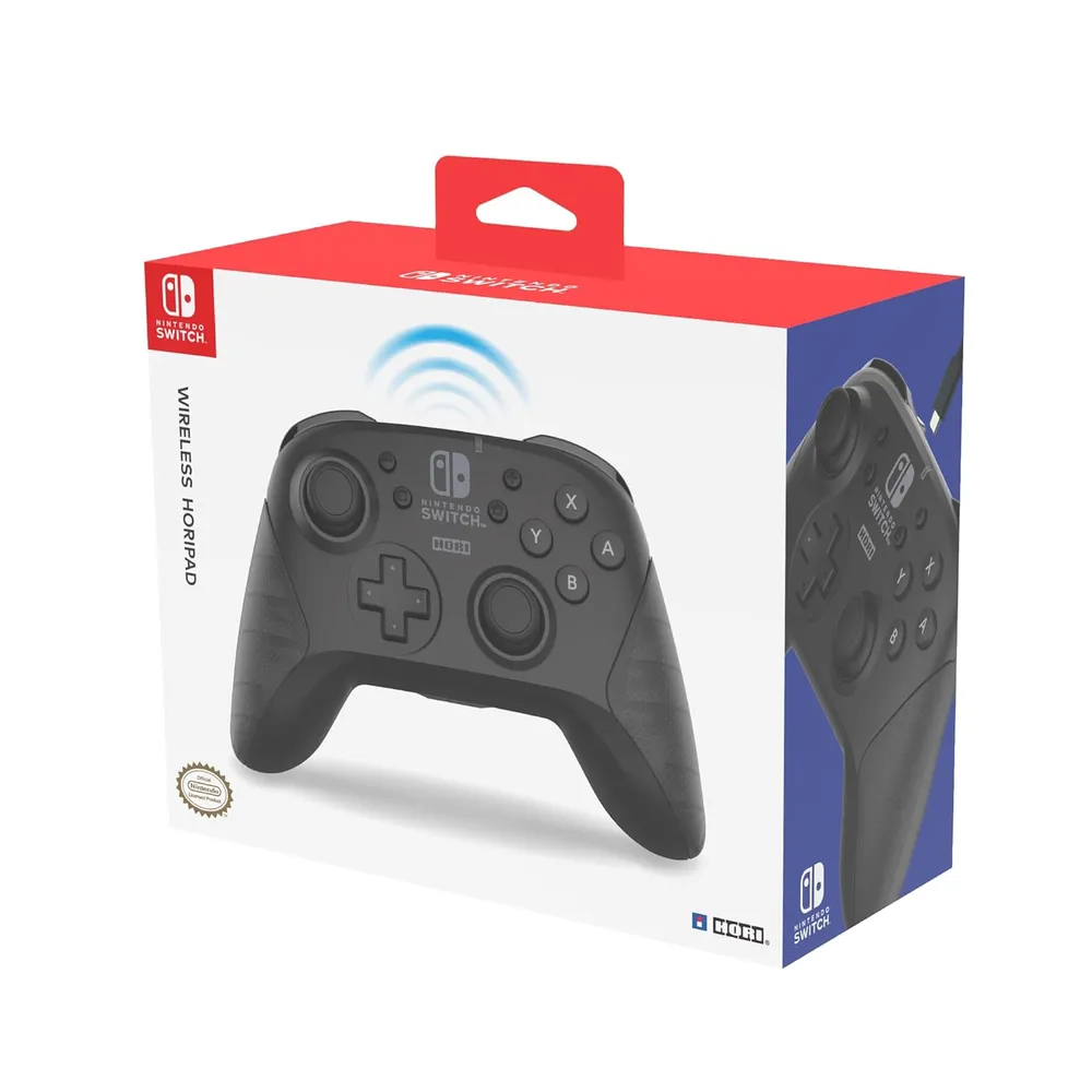 HoriPad Pro Negro para Nintendo Switch - Licenciado por Nintendo