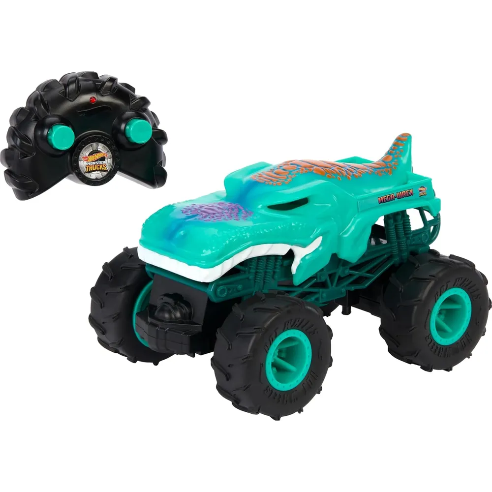 HOT WHEELS AUTO RC MONSTER TRUCKS MEGA-WREX