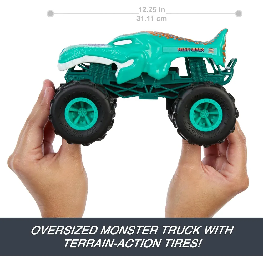 HOT WHEELS AUTO RC MONSTER TRUCKS MEGA-WREX