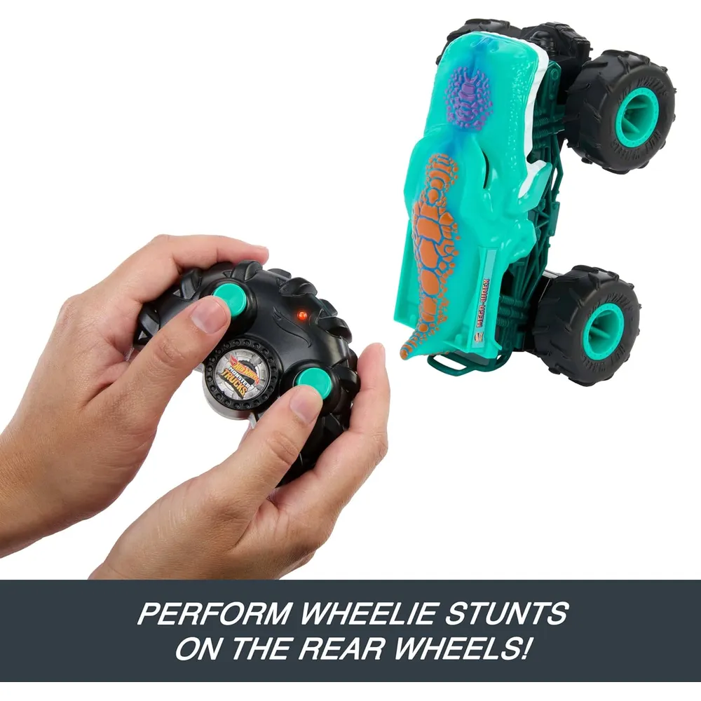 HOT WHEELS AUTO RC MONSTER TRUCKS MEGA-WREX
