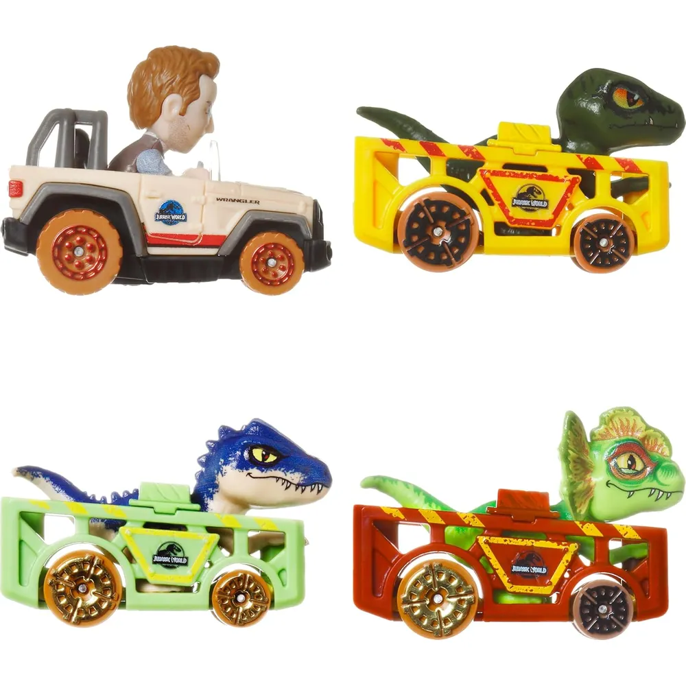 HOT WHEELS AUTOS SET 4 PZS