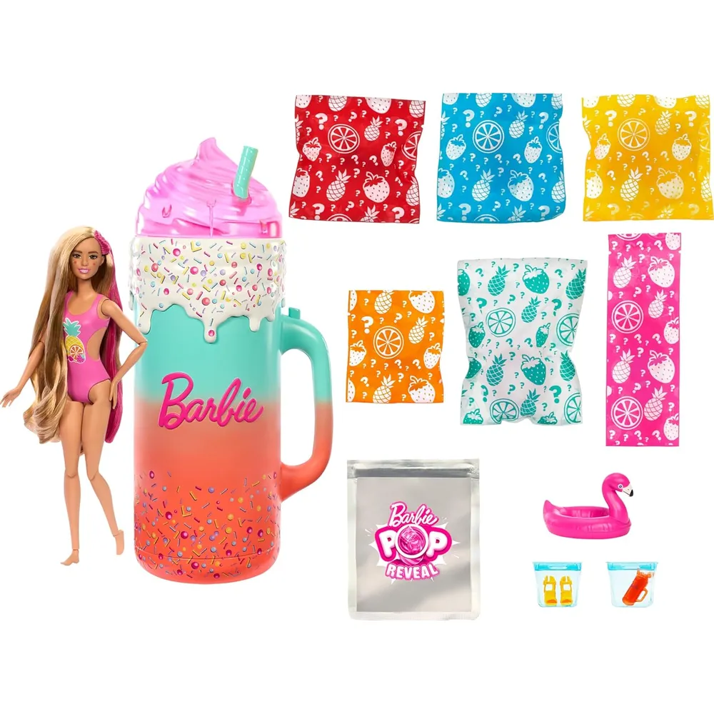 BARBIE POP REVEAL FRUIT SERIES CON SORPRESAS