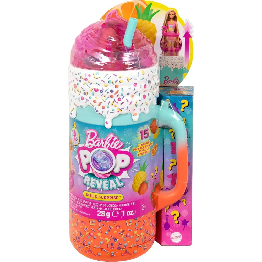 BARBIE POP REVEAL FRUIT SERIES CON SORPRESAS