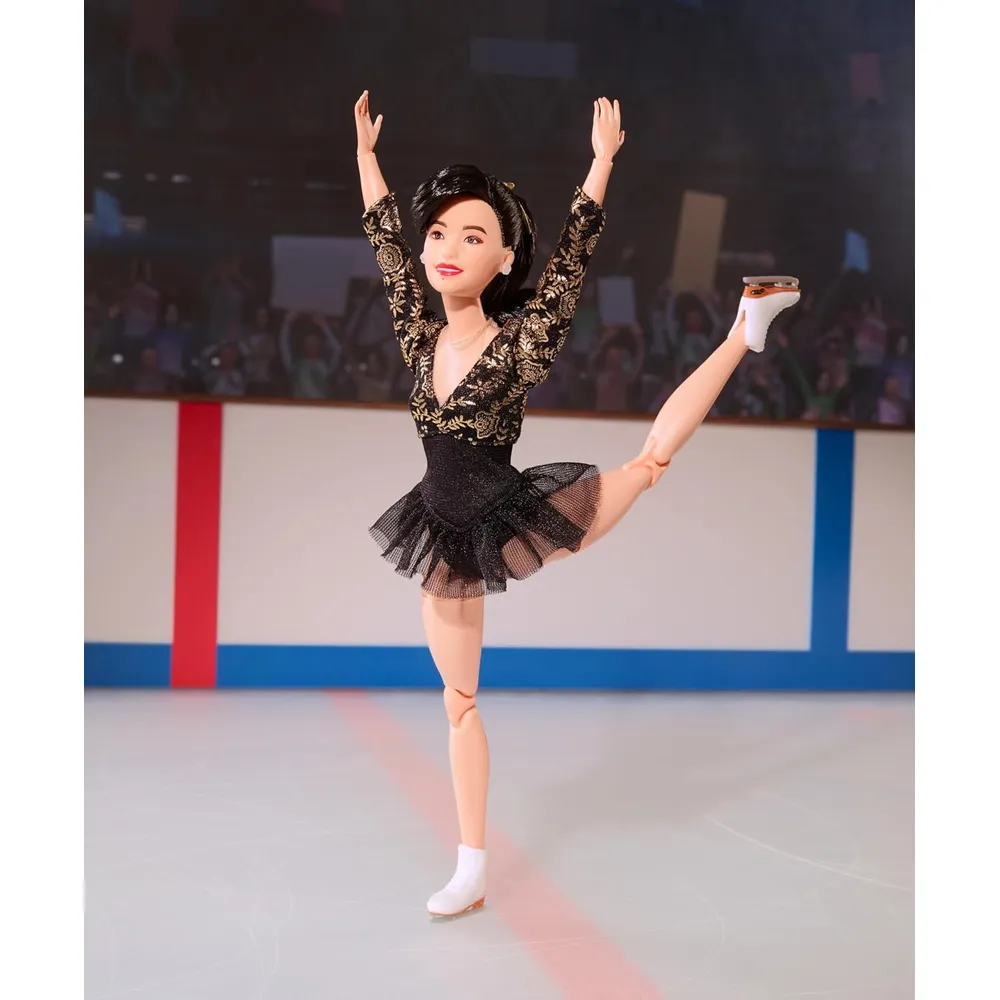 BARBIE MUÑECA KRISTI YAMAGUCHI PATINAJE