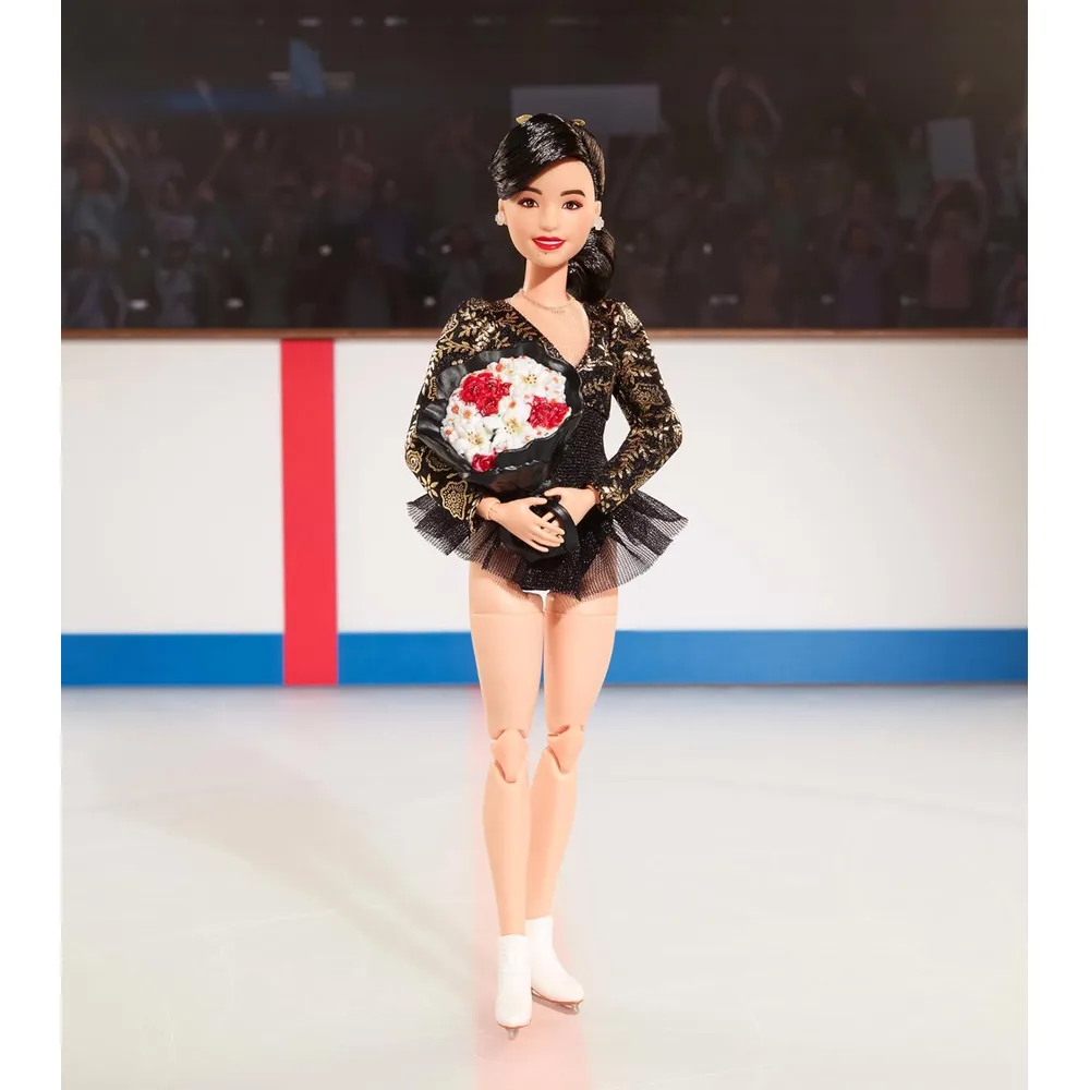 BARBIE MUÑECA KRISTI YAMAGUCHI PATINAJE