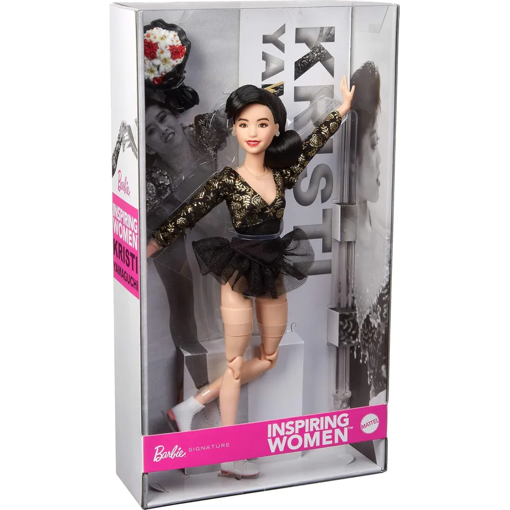BARBIE MUÑECA KRISTI YAMAGUCHI PATINAJE