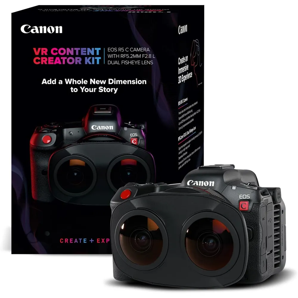 Canon cámara EOS R5 C cámara híbrida | Negro