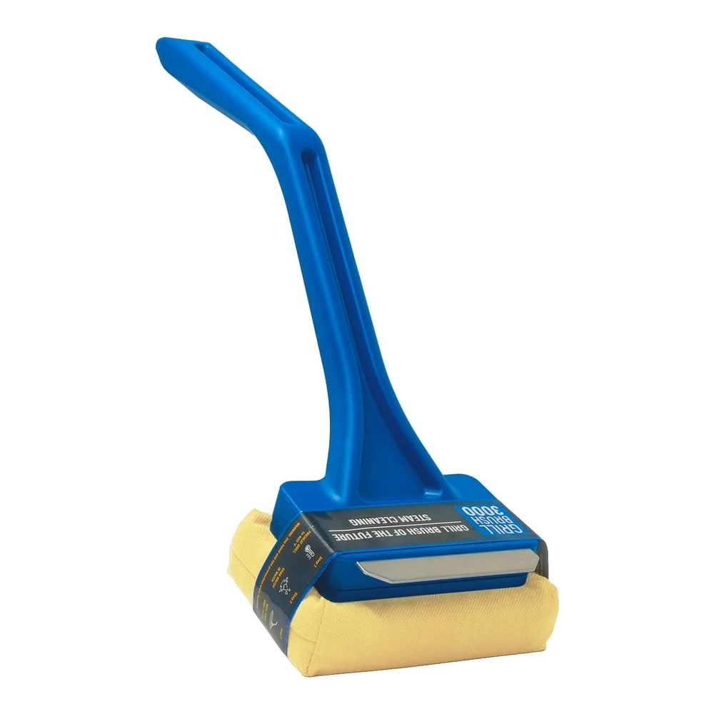 Grill Rescue Cabezal de Limpieza de Raspador Reemplazable para Barbacoa - Sin Cerdas - Herramientas Raspadoras Seguras - Duraderas y Únicas para Rejillas de Hierro Fundido O Acero Inoxidable - Limpiador de Barbacoa (Gb3000)