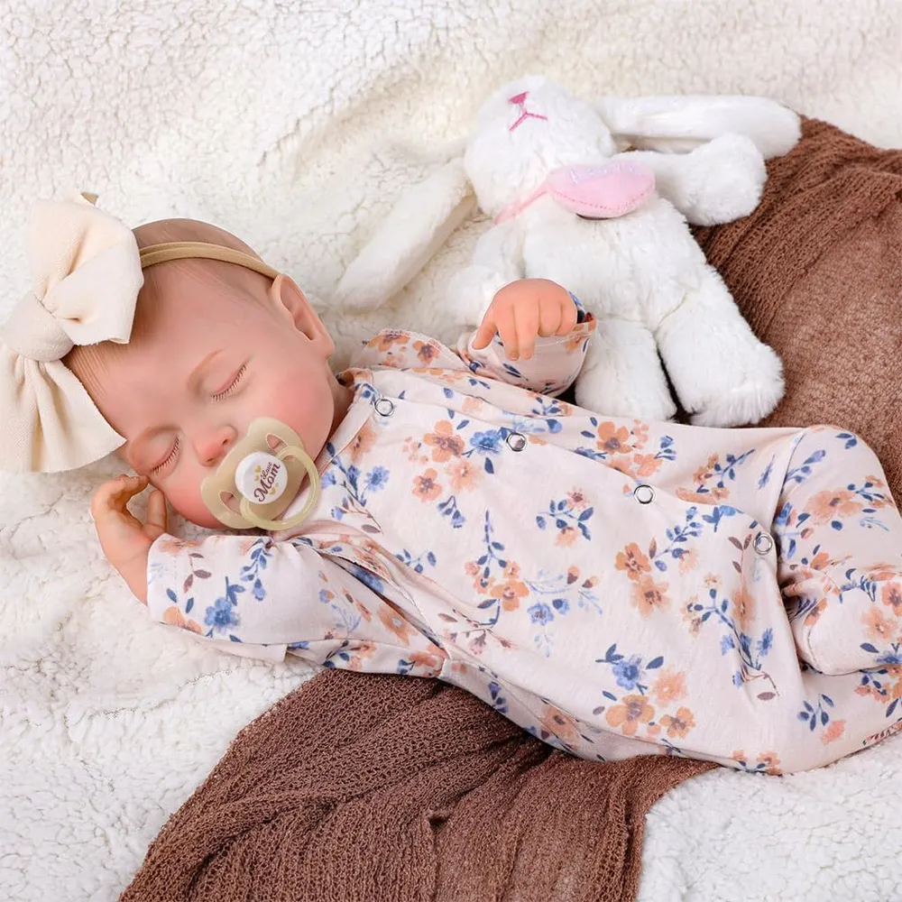 BABESIDE DARA muñeca bebé Realista 20"/51 cm con accesorios