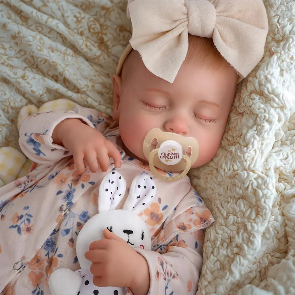 BABESIDE DARA muñeca bebé Realista 20"/51 cm con accesorios