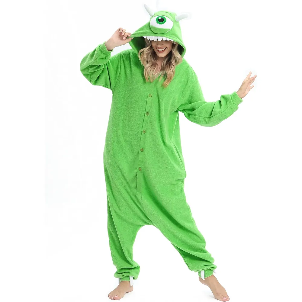 Disney | Disfraz Pijama temático para niños y adultos de Mike Wazowski