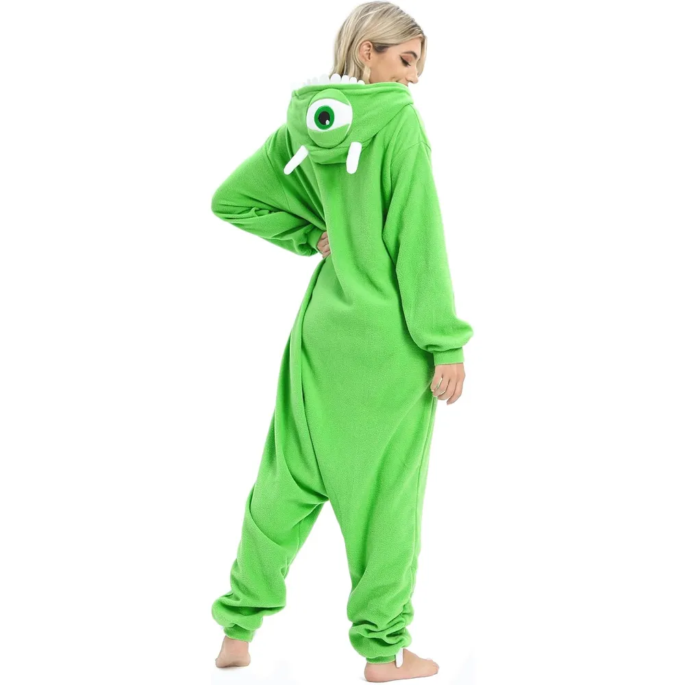 Disney | Disfraz Pijama temático para niños y adultos de Mike Wazowski