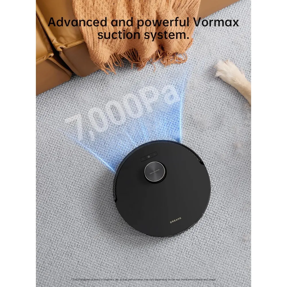 Dreame L20 Ultra robot aspirador y friegasuelos con mopa elevable | Negro