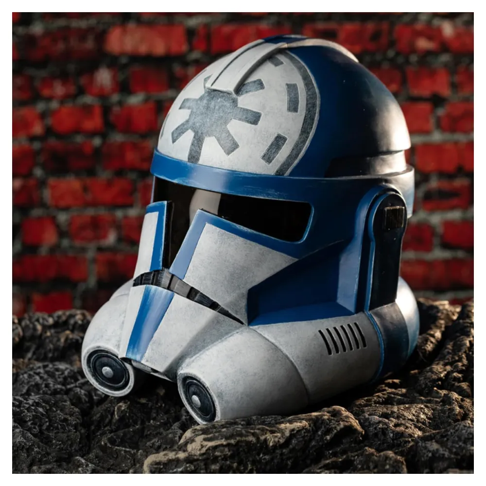 Star Wars clone wars casco electrónico premium con led y efectos de sonido para coleccion