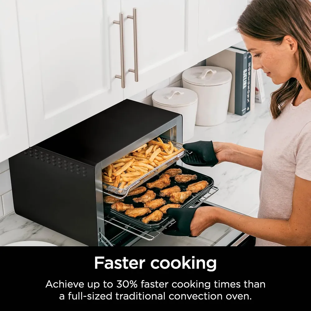 NINJA HORNO TOSTADOR FOODI DT202BK 8 EN 1, XL PRO 12'' 1800 W | NEGRO