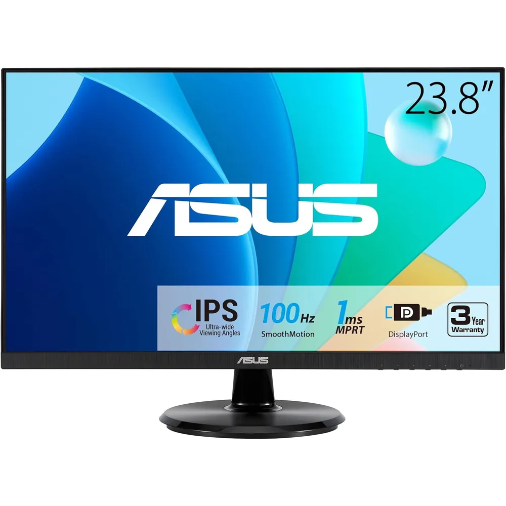 ASUS VA24DQF Monitor 23.8" Full HD IPS 100Hz 1ms