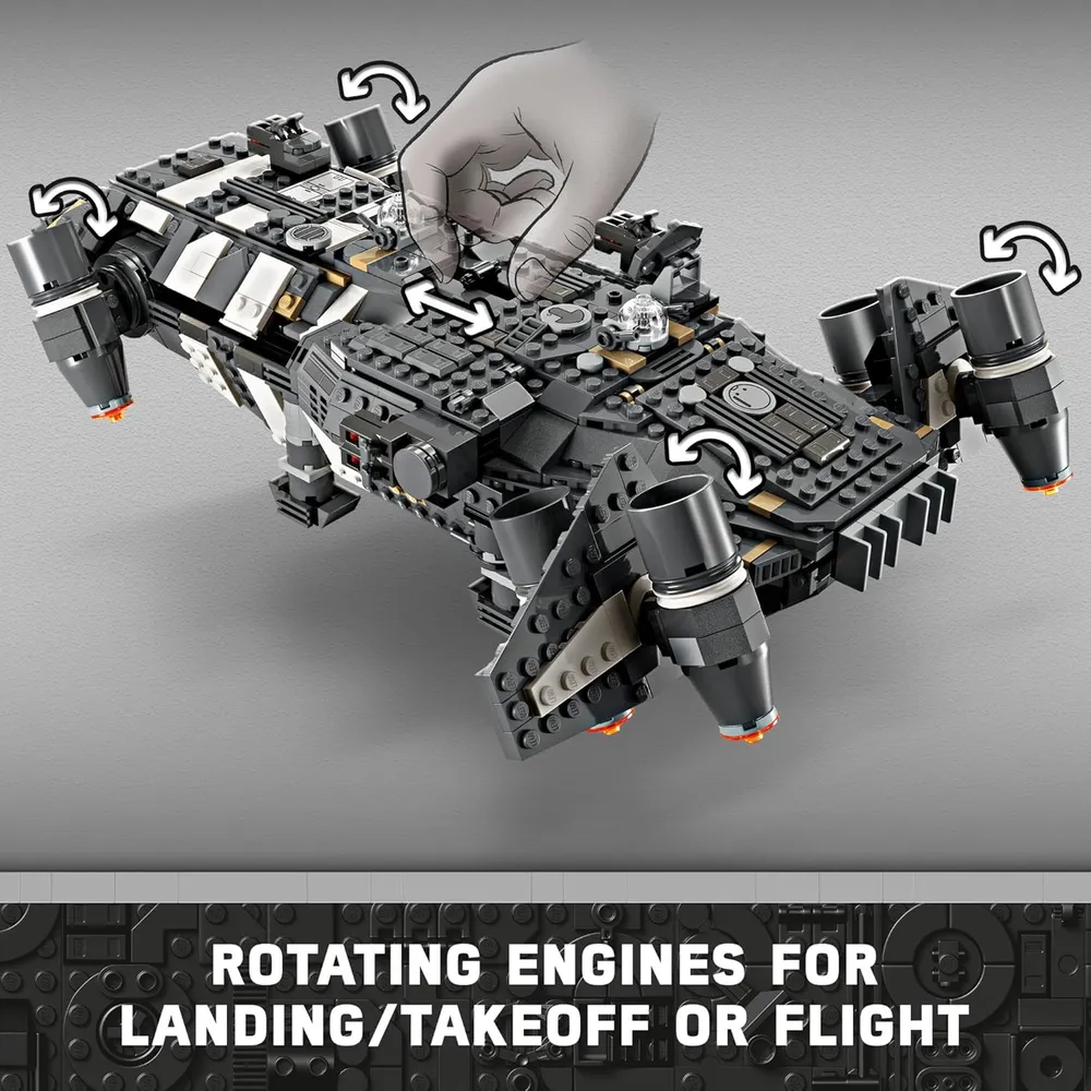 Lego Star Wars Nave espacial Onyx Cinder para niños y niñas, regalo de fans
