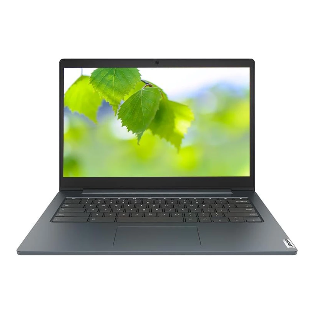 Lenovo Chromebook Ips Hd 2023 de 14" - Procesador Intel de Hasta 2.79 Ghz - 4Gb de RAM - 64Gb SSD - WIFI Súper Rápido - Chrome Os (Renovado) (Azul Dale) - TECLADO INGLÉS