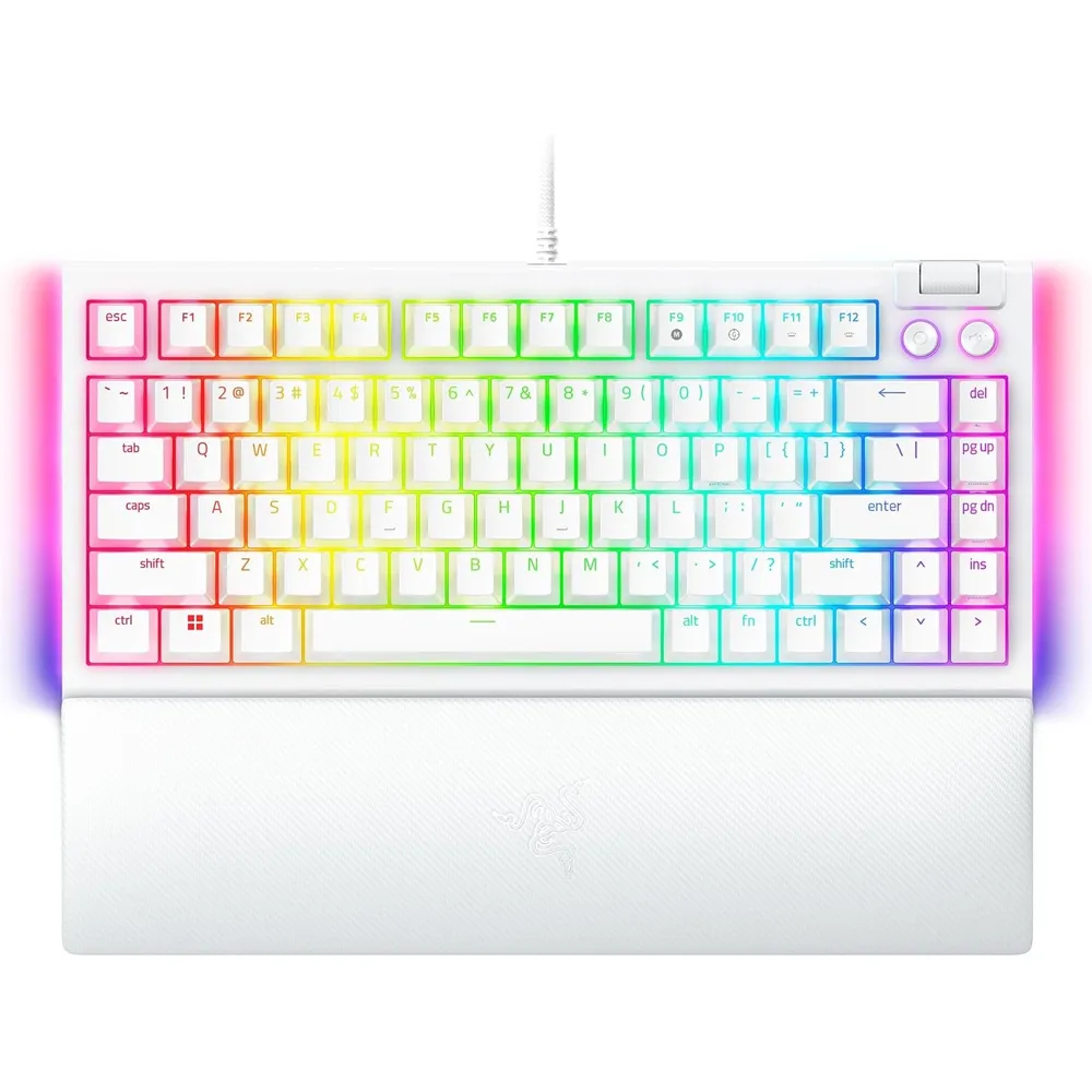 TECLADO ALÁMBRICO BLACKWIDOW V4 75% MODERNO RAZER