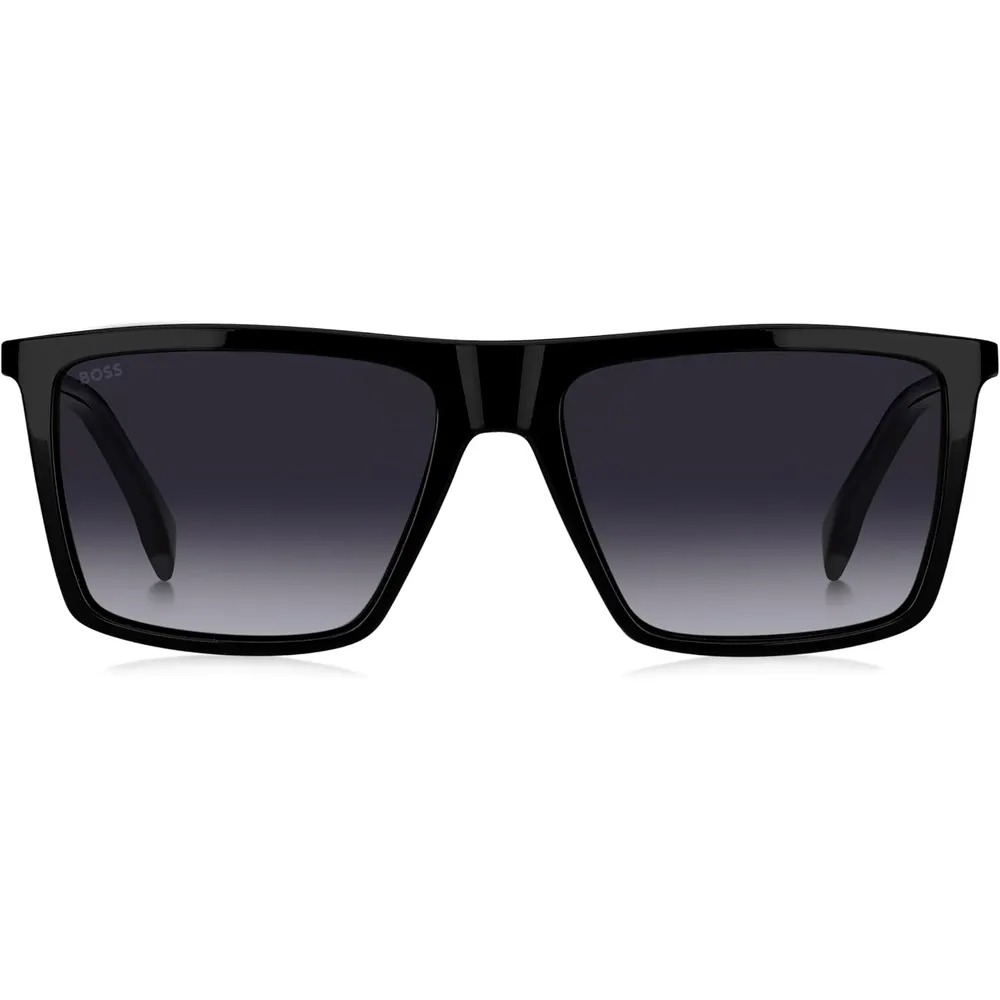 LENTES DE SOL HUGO BOSS RECTANGULARES 1490/S HOMBRE NEGRO
