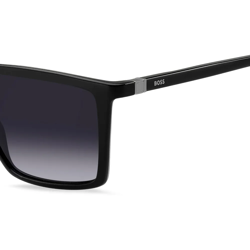 LENTES DE SOL HUGO BOSS RECTANGULARES 1490/S HOMBRE NEGRO
