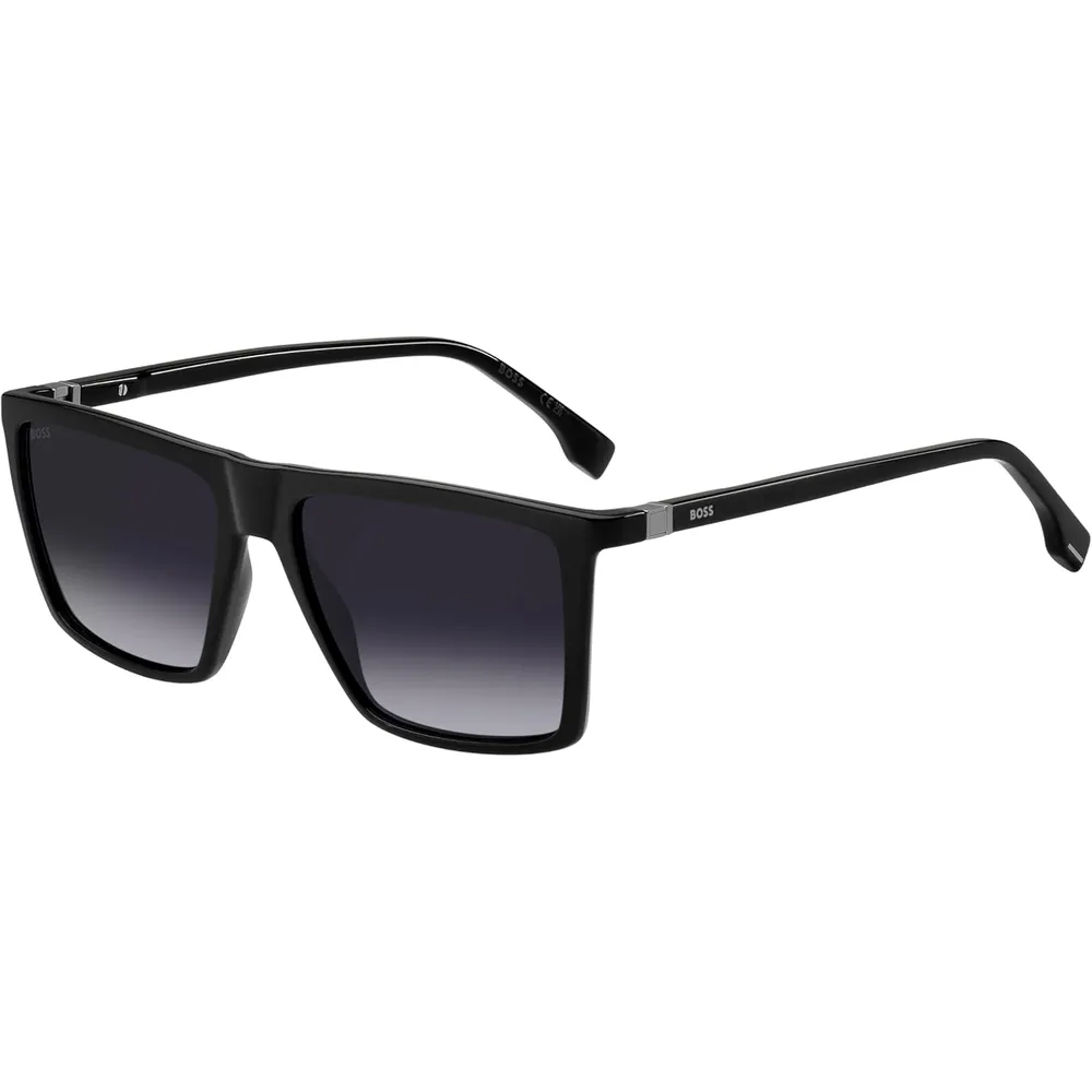 LENTES DE SOL HUGO BOSS RECTANGULARES 1490/S HOMBRE NEGRO