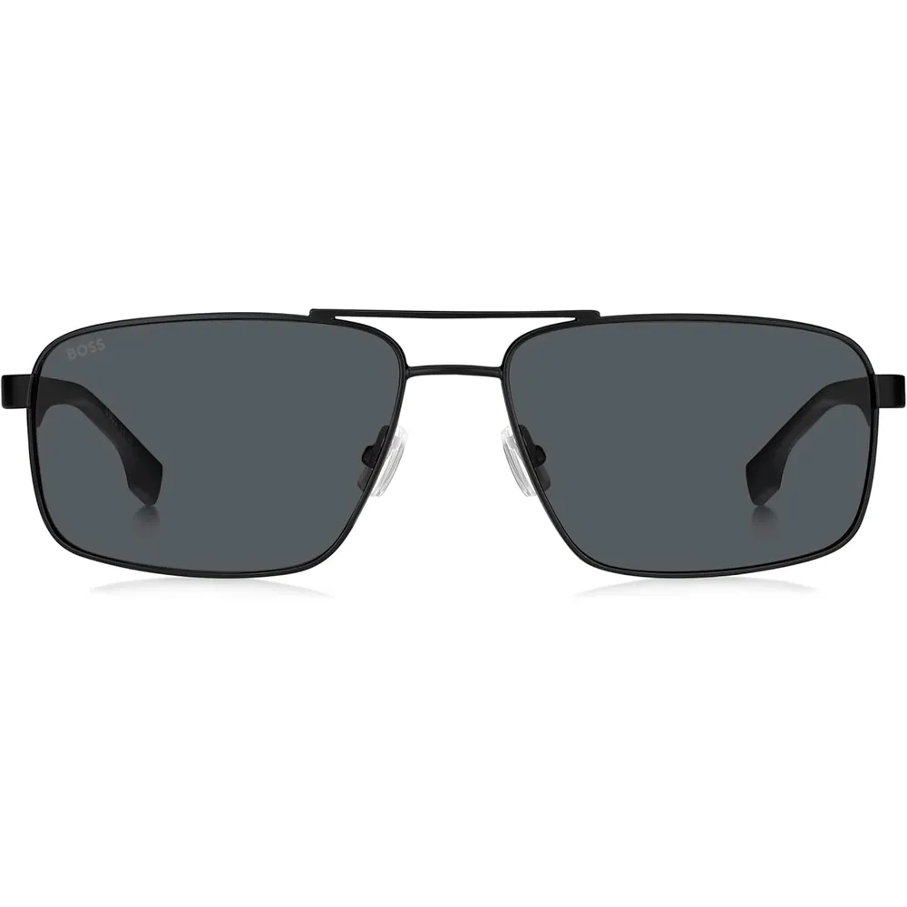 LENTES DE SOL HUGO BOSS 1580/S HOMBRE GRIS NEGRO