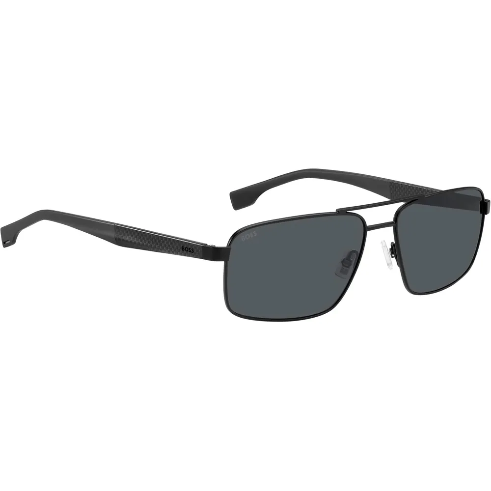 LENTES DE SOL HUGO BOSS 1580/S HOMBRE GRIS NEGRO