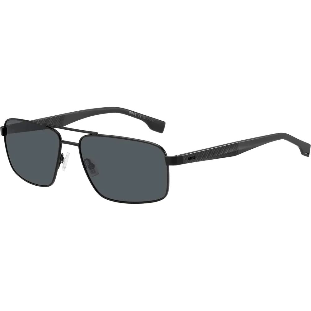 LENTES DE SOL HUGO BOSS 1580/S HOMBRE GRIS NEGRO