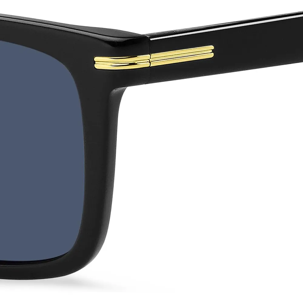 LENTES DE SOL HUGO BOSS AVIADOR HOMBRE NEGRO