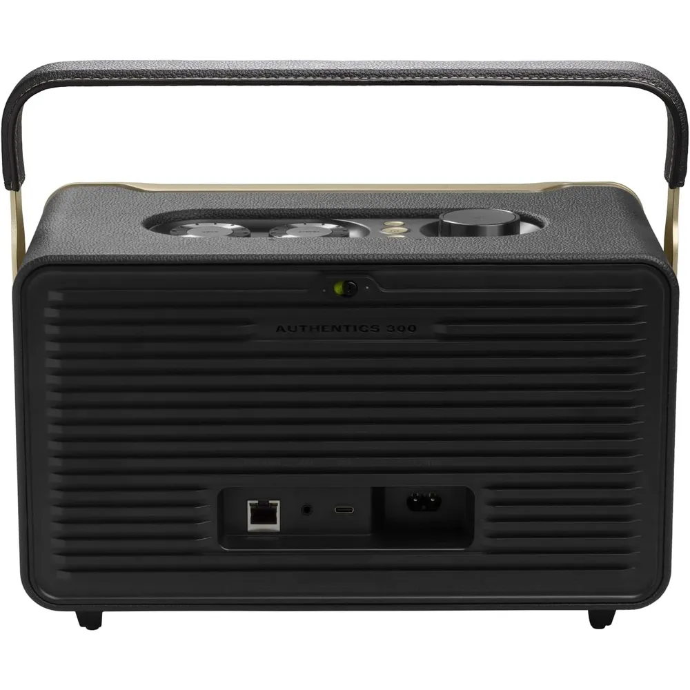 JBL Authentics 300 Altavoz Bluetooth | Negro/Dorado